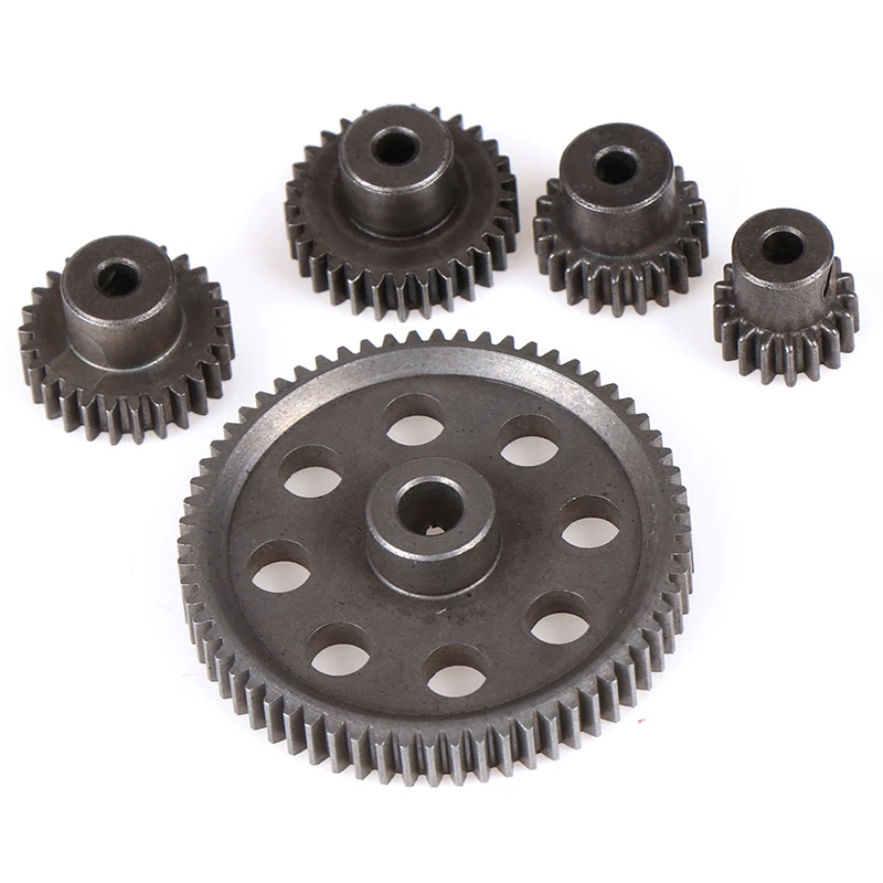 

11184 Metal Diff Main Gear 64T 11181 Motor Pinion Gears 17T 19T 21T 23T 26T Truck 1/10 RC Parts HSP Himoto Amax Redcat 94111