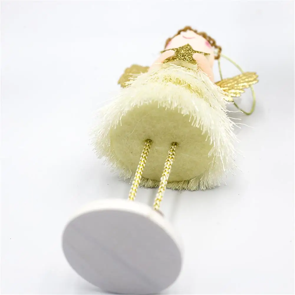 Рождественская Кукла стоячие Крылья Ангела милый ангел плюшевая кукла