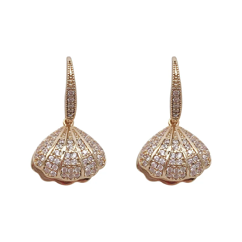 Женские Геометрические серьги с кристаллами висячие в богемном стиле