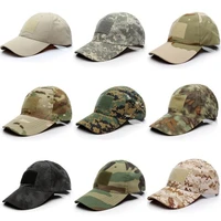 2022 outdoor sport snap back caps camouflage hat simplicity tactical military army camo hunting cap hat for men adult cap