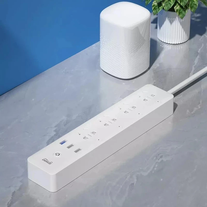 Xiaomi Gosund Smart Power Strip CP5 WIFI Version Voice Control Mijia APP Remote Control Timing Switch With 4 Outlets & 3 USB images - 6