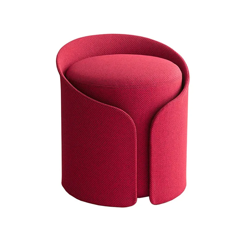 

Modern fashional fabric Stool Children Shoes Stool Living Room Sofa puf