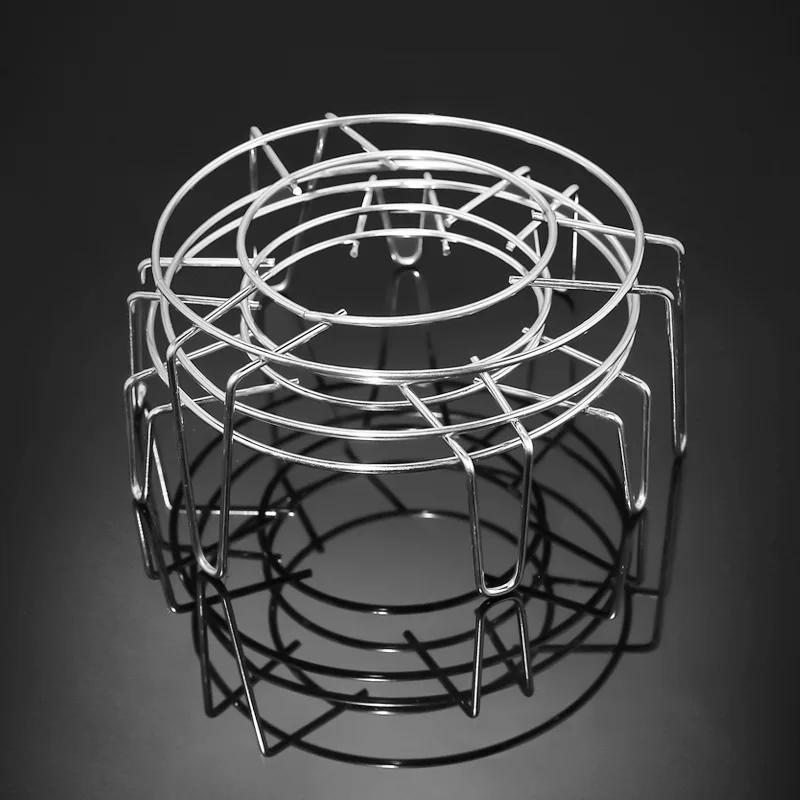 Стойка для кастрюль из нержавеющей стали круглая прочная многофункциональная