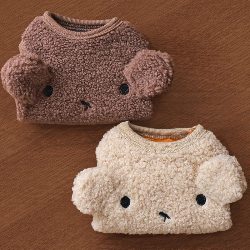 

Толстовка для домашних животных, свитер для собак, мультяшная Одежда для собак, милая теплая одежда для собак