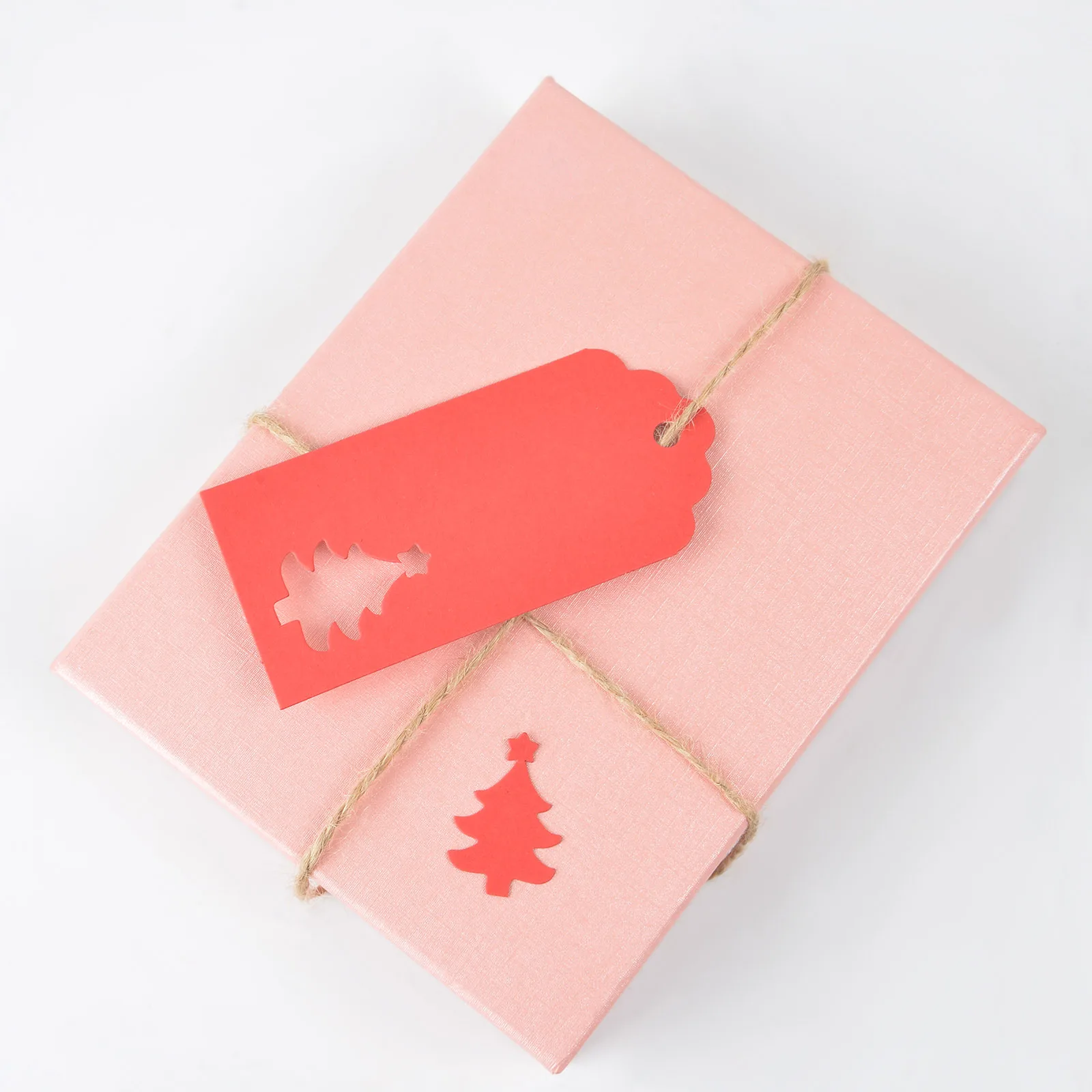 50 шт./компл. бирки для рождественских подарков крафт бумаги Бумага этикетка лейбл