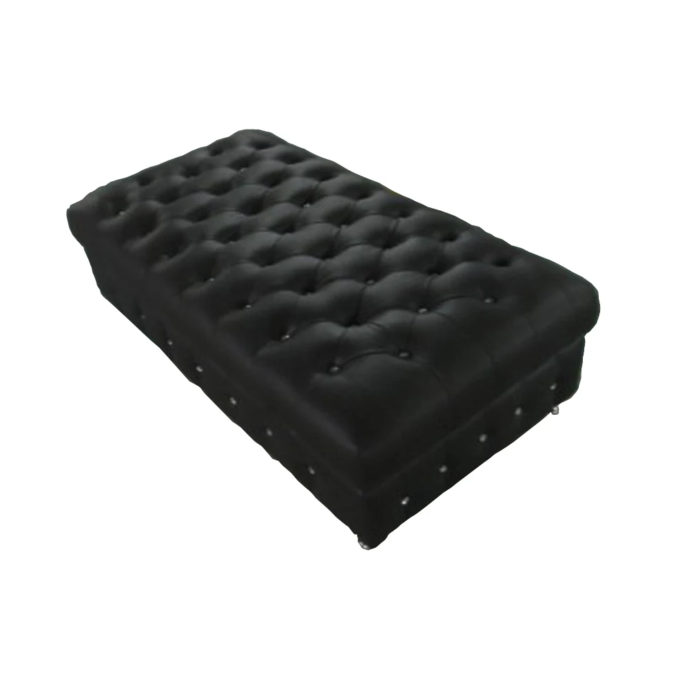 Пуфик пуф табурет poef стул для сидения с прямоугольной натуральной кожей|leather