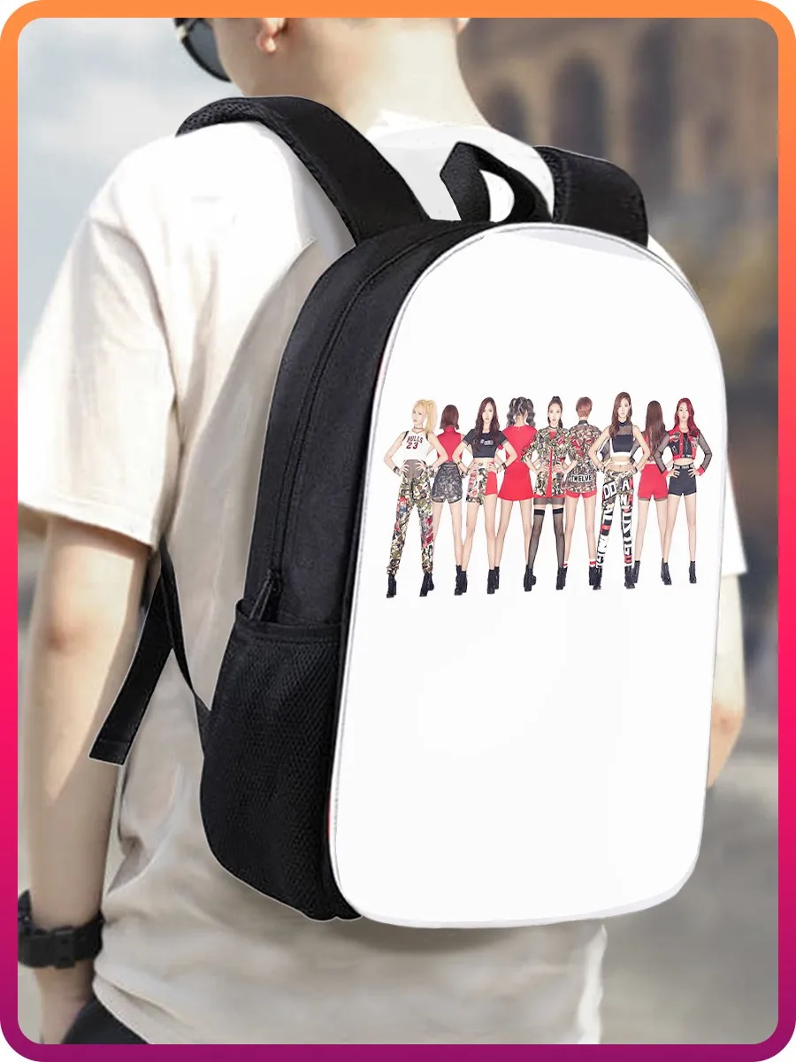 Рюкзак TWICE (твайс girl group K-pop Чжихё Наён) - 3116 | Багаж и сумки