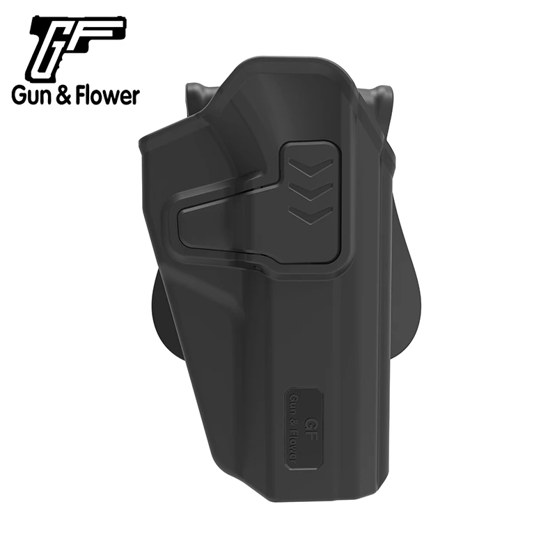 

OWB Holsters for CZ 75B 75 Campact / CZ 09 / CZ 07 Pistol Tactical Index Release Polymer Holster with Paddle Right Hand Gun Bags