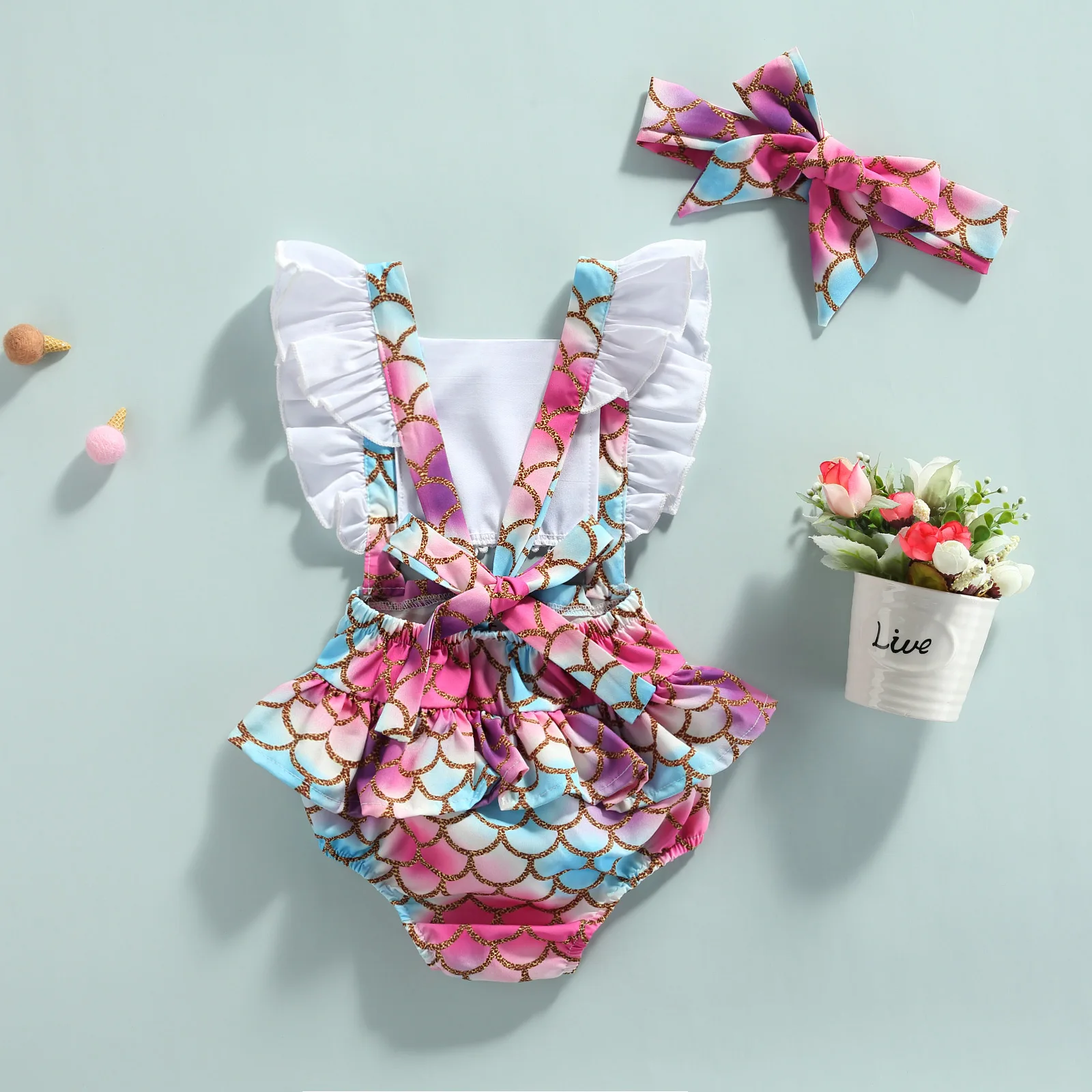 2021 летний модный стиль для маленьких девочек s повседневный комбинезон с