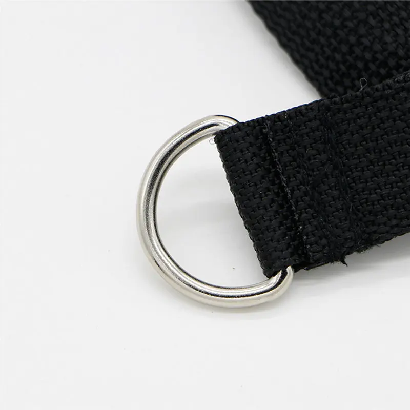 Многоцелевой пружинный трос с D-образным кольцом эластичная лента ручка из