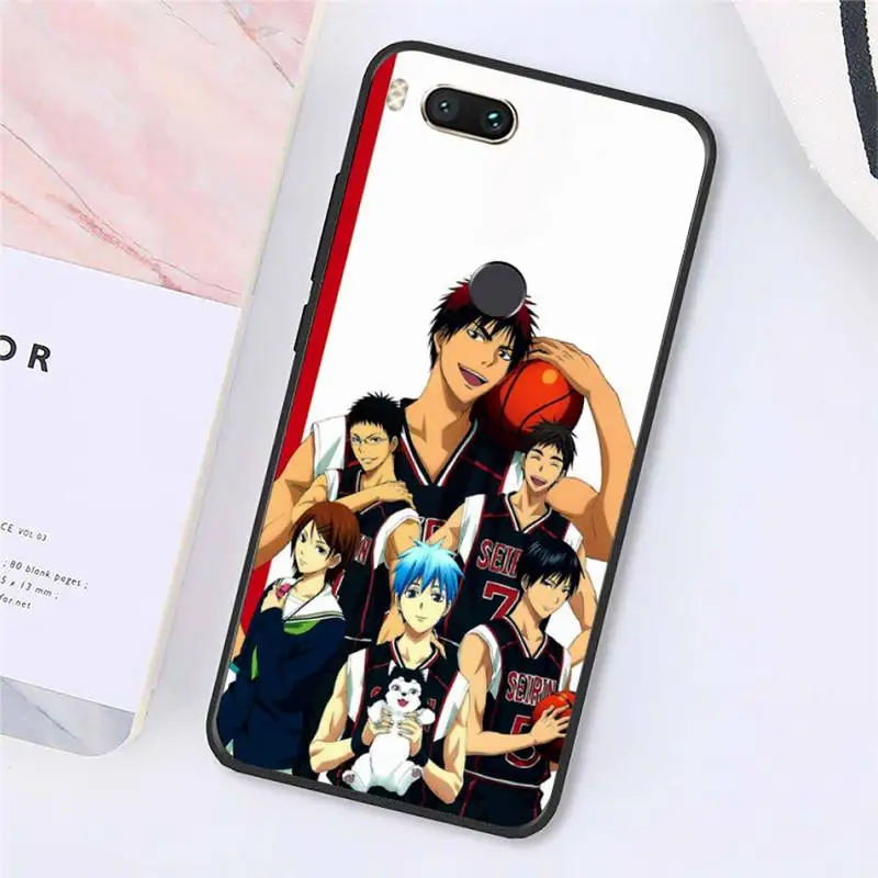 

Kurokos Basket basketball anime Phone Case For Xiaomi Redmi note 7 8 9 t k30 max3 9 s 10 pro lite Luxury brand shell funda coque