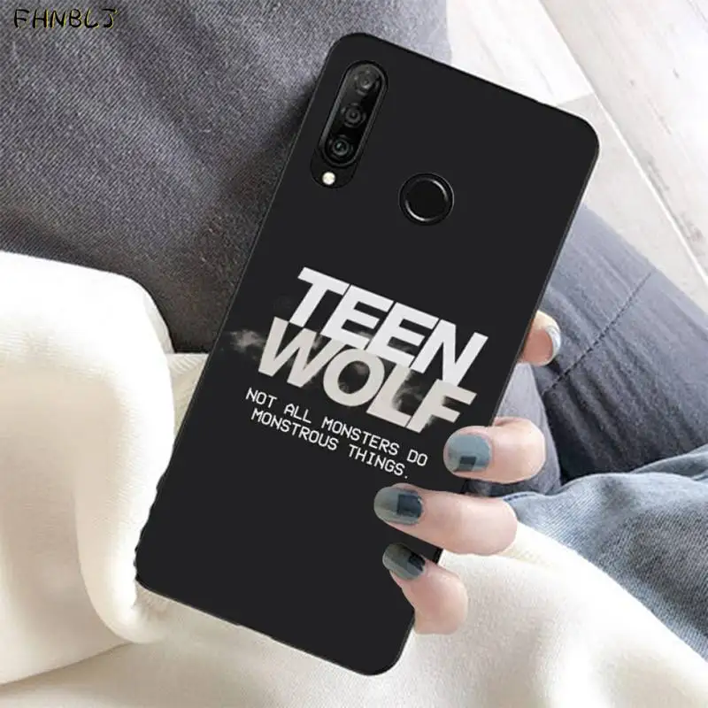 Высококачественный чехол FHNBLJ для телефона с изображением подростков волков Huawei
