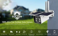 Solar camera 1080P Surveillance camera IP Camera WiFi Camera Outdoor with IP66 Waterproof Cloud IR Night Vision Motion detection