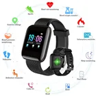 Смарт-часы мужские, с тонометром, женские, с пульсометром, фитнес-трекером, спортивные часы для Android