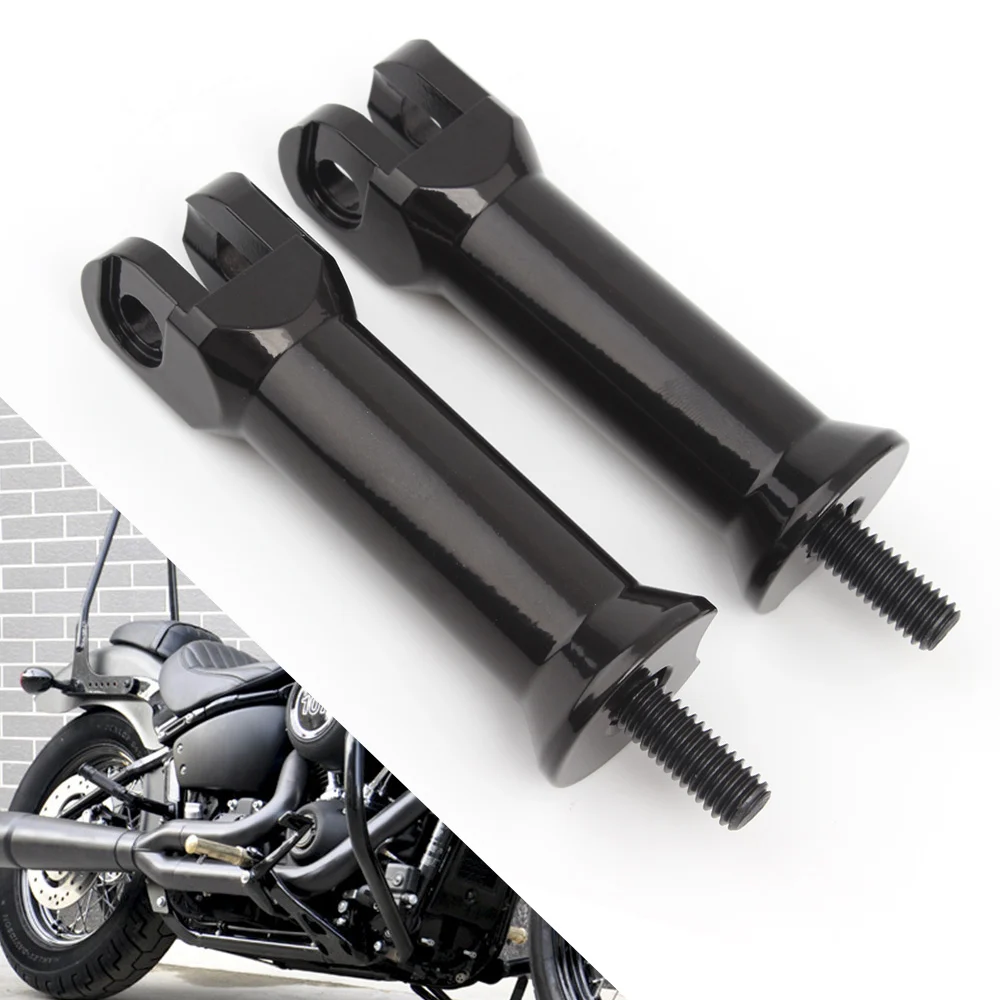 

Мото подножки для ног Кронштейн Черное крепление педали для Harley Softail Breakout Fat Boy Street Bob Sport Glide Deluxe 2018-2020