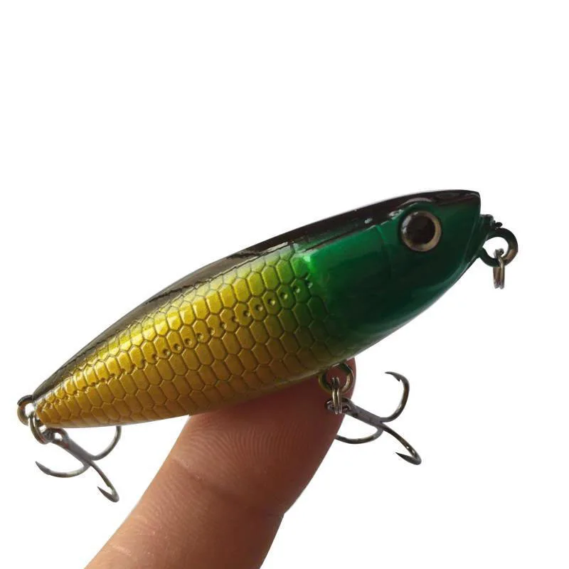 

Приманка для рыбалки 1 шт., карандаш, тонущие грузы 6,2 г, 60 мм, аксессуары для зимней рыбалки, крючки, искусственные приманки, товары для ловли ...