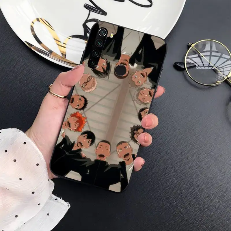 

Haikyuu Hinata cool cute anime Phone Case For Xiaomi Redmi 7 8 9t a3Pro 9se k20 mi8 max3 lite 9 note 9s 10 pro