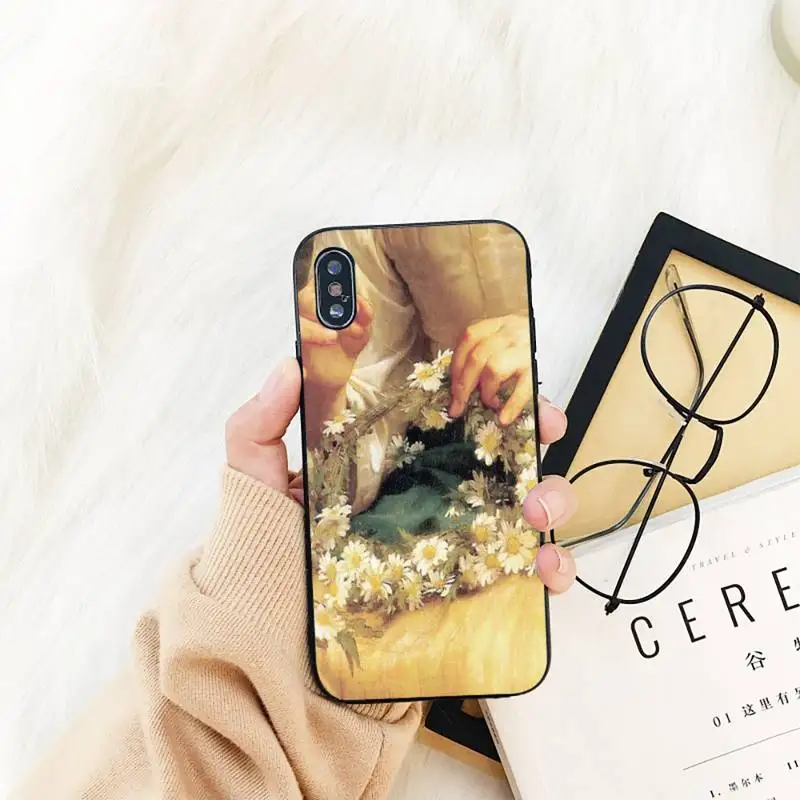 

YNDFCNB Renaissance art Phone Case For iPhone 11 8 7 6 6S Plus X XS MAX 5 5S se 2020 11 12pro max iphone xr case