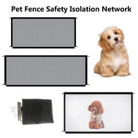 pet fence isolation transparent car window balcony safety protection net portable folding dog