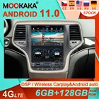 Android 11 6 + 128G 2DIN Tesla для Jeep Grand Cherokee 2014-2018 автомобильное радио, мультимедийный плеер, GPS-навигация, автомобильное стерео головное устройство