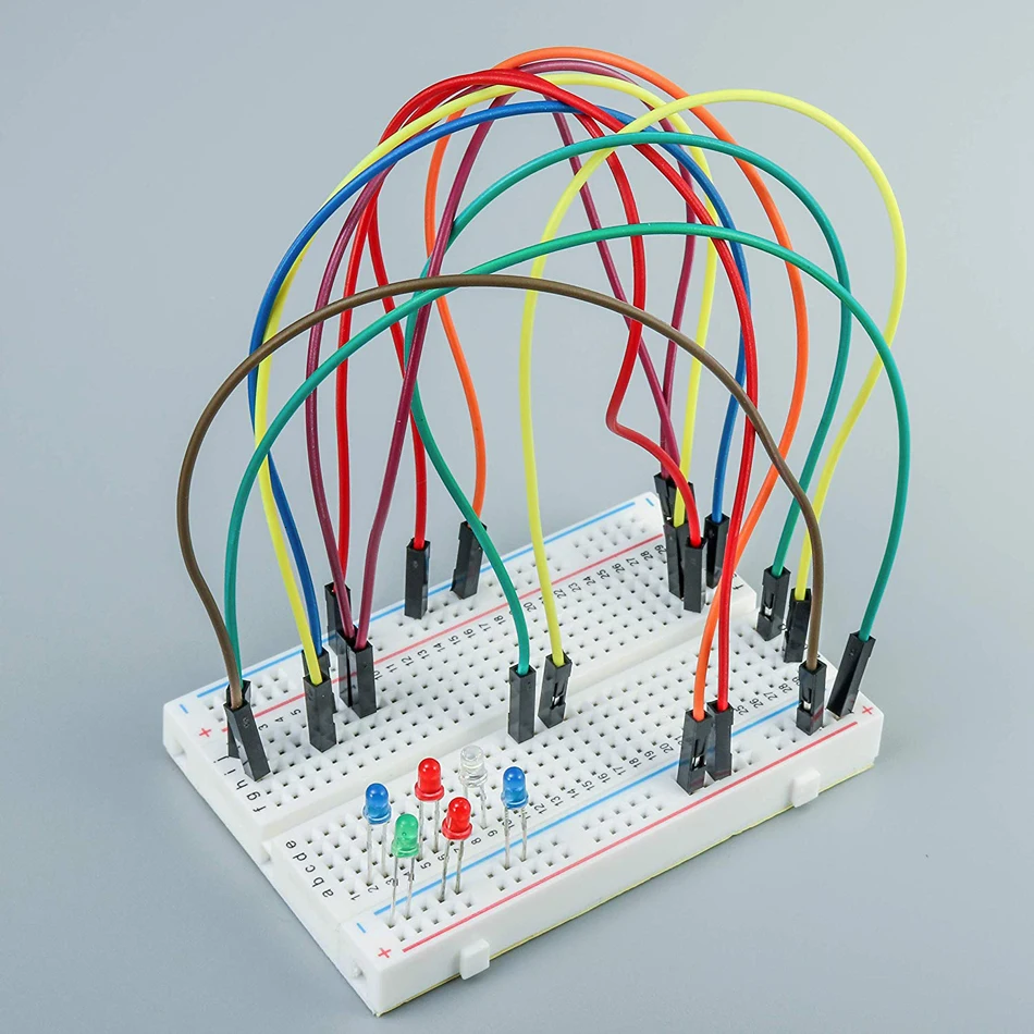 400 отверстий/точек связи макетная плата Solderless прототип печатной платы Pin для Arduino