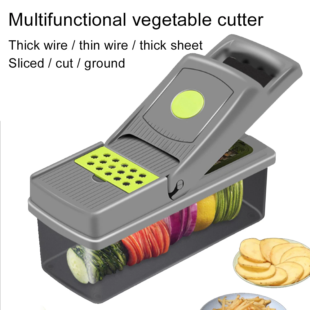 

14pcs Multi-functional Vegetable Fruits Tool Potato Masher ricer Vegetable Mandoline slicer Peeler Cutter Carrot Shredder Grater