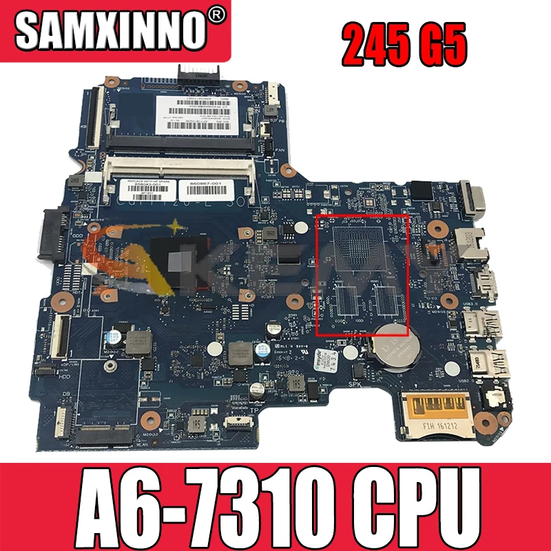 

858043-001 858043-501 Материнская плата для ноутбука HP павильон 245 G5 AM7310 материнская плата для ноутбука 6050A2822801 DDR3