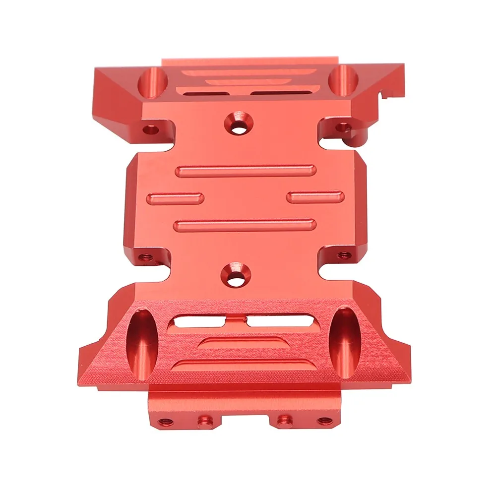 for 1/10 simulation model car axial scx10 iii AX103007/AXI03003/AXI03006metal chassis CNC aluminum alloy gearbox base enlarge