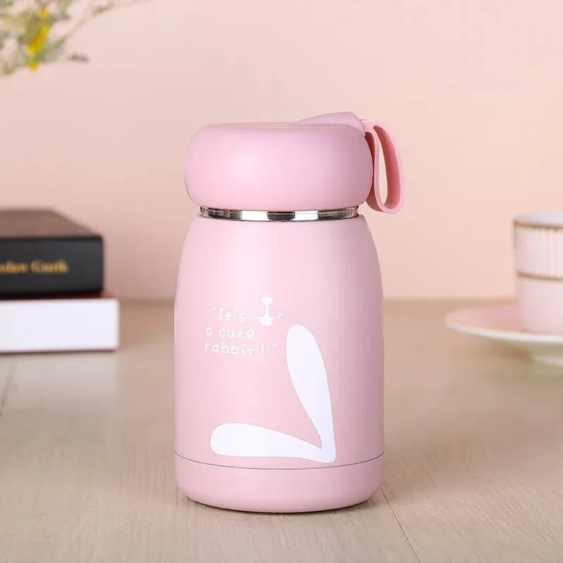 320 мл Термос чашка вакуумная фляжка бутылка из нержавеющей стали 304 мультяшная