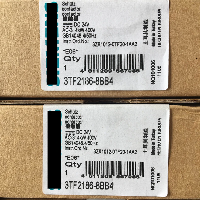 

NEW 3TF2184-8BB4 Contactor Relay