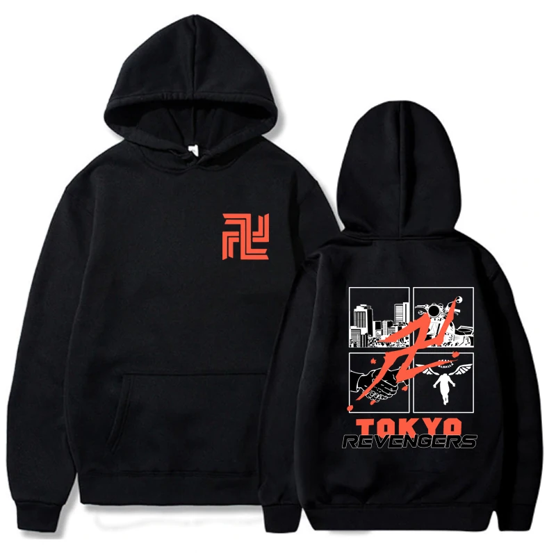 

Tokyo Revengers Hoodies Men Women Anime Print Casual Pullover