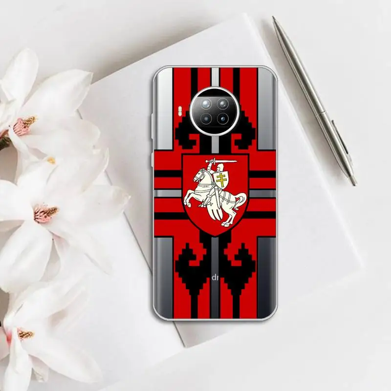 

Republic Belarus National flagSaiki Phone Case Transparent for Xiaomi mi Redmi note 10 t 8 9 pro lite 11 Samsung S 8 9 10 20