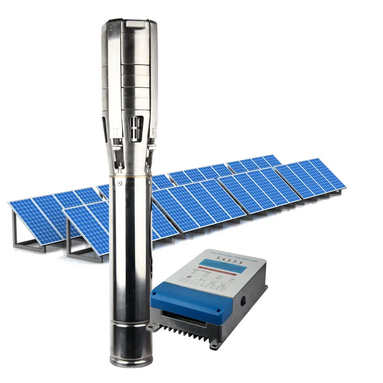submersible dc motor 0.5hp 1hp solar power pump for farm