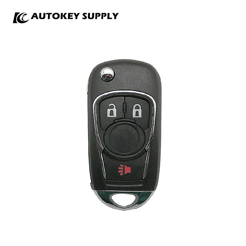 

For Buick 2+1 Buttons Remote Flip Key Shell Autokeysupply AKBKF113