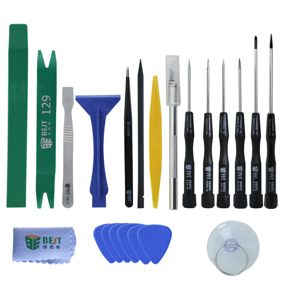 

BEST-112 22pcs Computer Maintenance Profession Mobile Phone Repairing Tool Kit