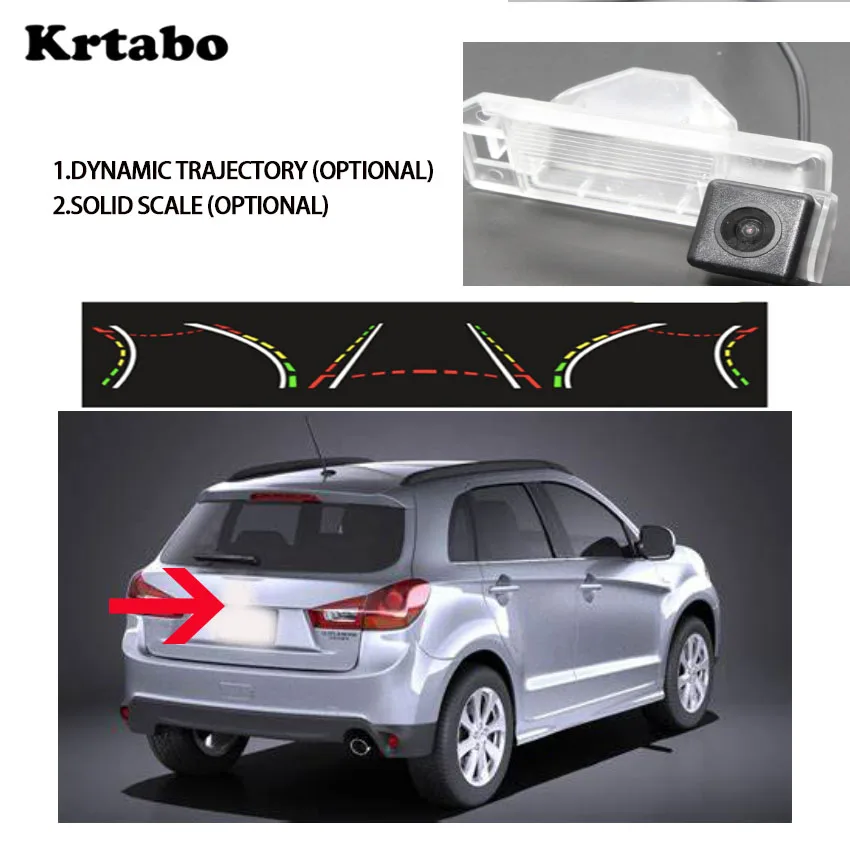 

Автомобильная камера для Mitsubishi ASX RVR Outlander Sport 2011 ~ 2015 с функцией вождения и поддержкой CCD