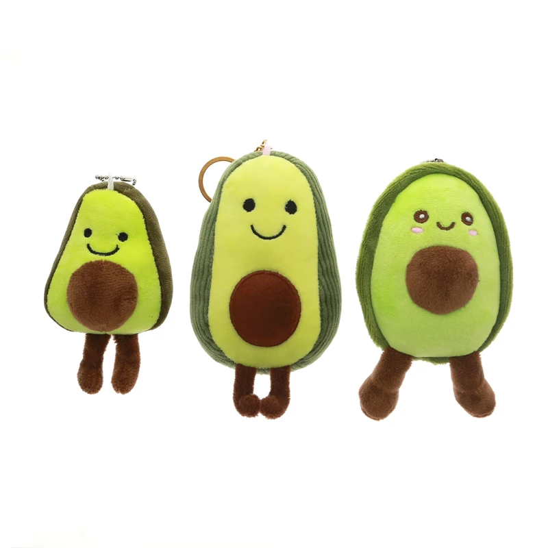 15 см каваи авокадо брелок кулон плюшевые игрушечные фрукты чучела кукла пищевая
