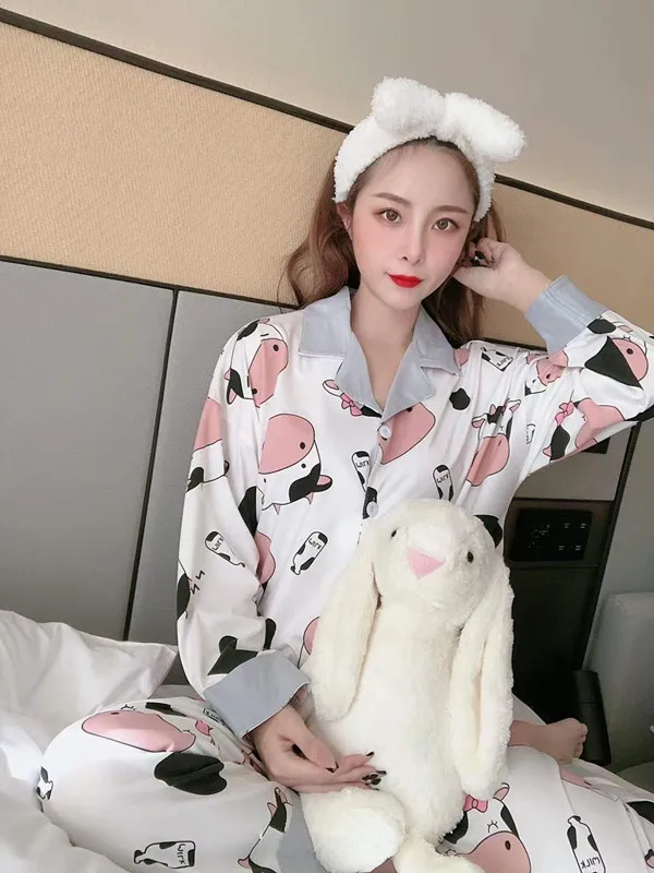 

New Pajamas Women's Dress 2021 Sportswear Women's Dress Two-piece Suit Women's Dress Suit.
