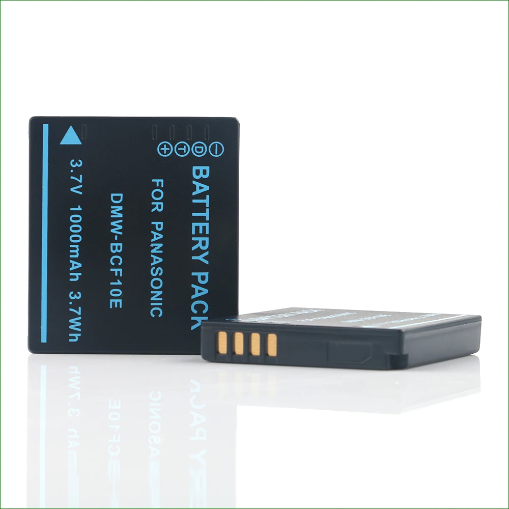 LANFULANG Li-Ion Перезаряжаемые DMW-BCF10 Батарея для цифрового фотоаппарата Panasonic Lumix DMC-F2