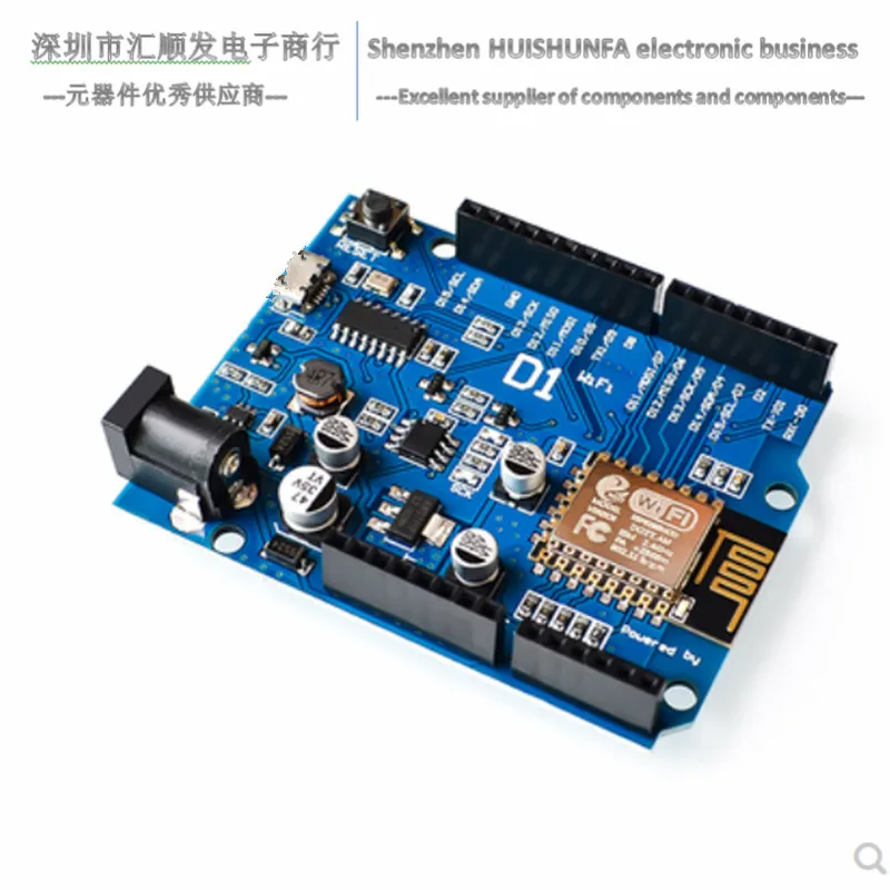 WeMos D1 WiFi UNO board ESP8266 USES the IDE directly | Электроника