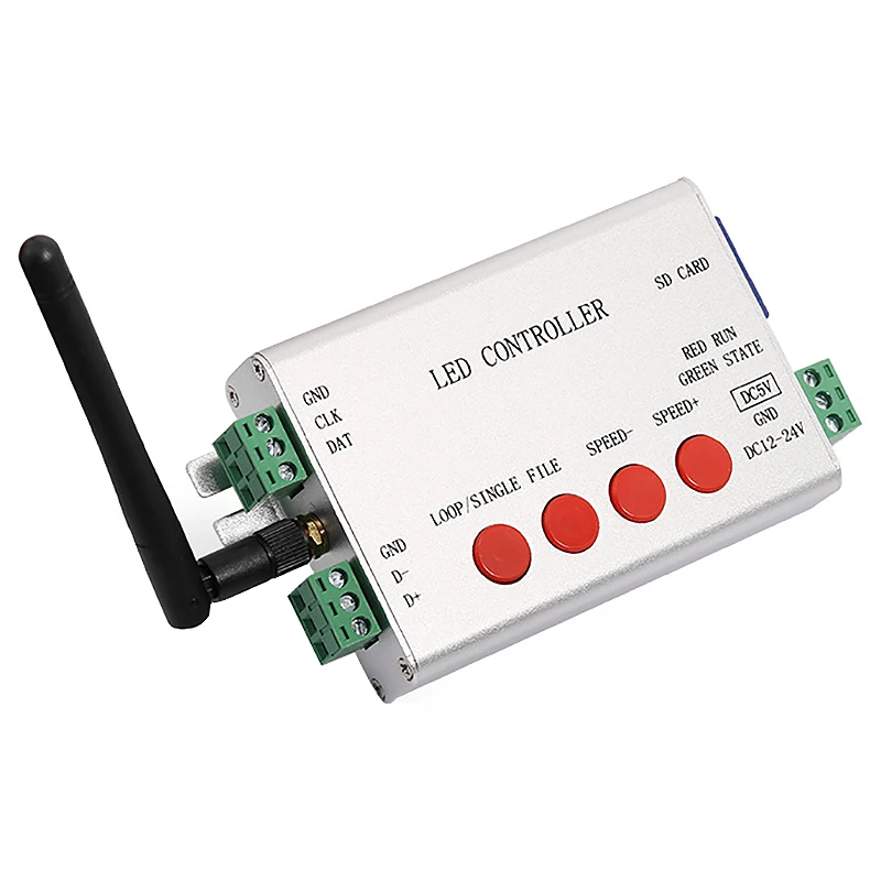 H806Sb Led Sd карта Wifi контроллер SPI Max 2048 пикселей управляемая поддержка