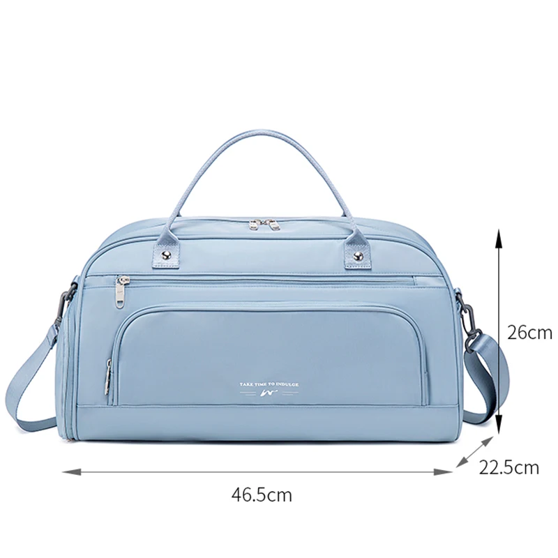 Multifunction Women Gym Bags For Fitness Training Outdoor Travel Sport Bag Dry Wet Separation Bags Sport