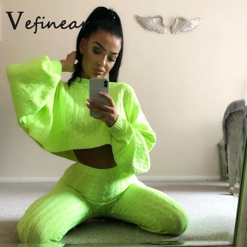 Зеленый сексуальный Хлопковый вязаный комплект из двух предметов комбинезон