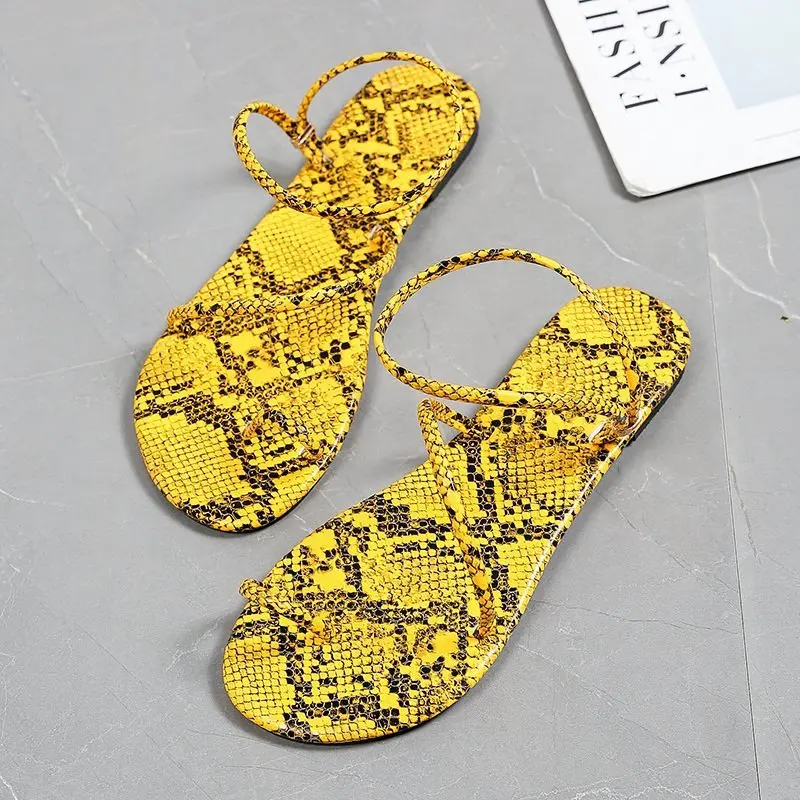 

Women Summer Flat Sandals Strap Combination Shoes Female Flip Flops Sandals Lightweight BreathableOutdoor Beach Ladies Slides