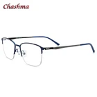 Мужская оправа, чистые женские очки, легкая оправа, оптические очки, Полуободковые очки, супер качество для мужчин