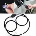 Сифон с высоким потоком 1,8 м, ручной насос, автомобильный топливный насос, портативный автоматический топливный трансфер для газа, бензина, дизельного топлива, жидкости с 2 шлангами