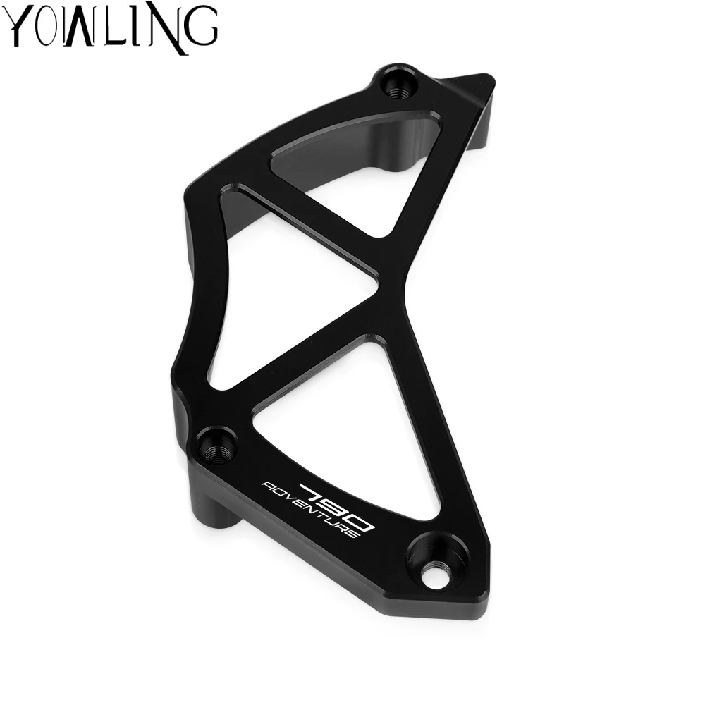 

For 790 ADVENTURE 2019 2020 2021 Motorcycle CNC Aluminum Front Sprocket Cover Protector Chain Guaud Cover 790 ADV 2019-2020