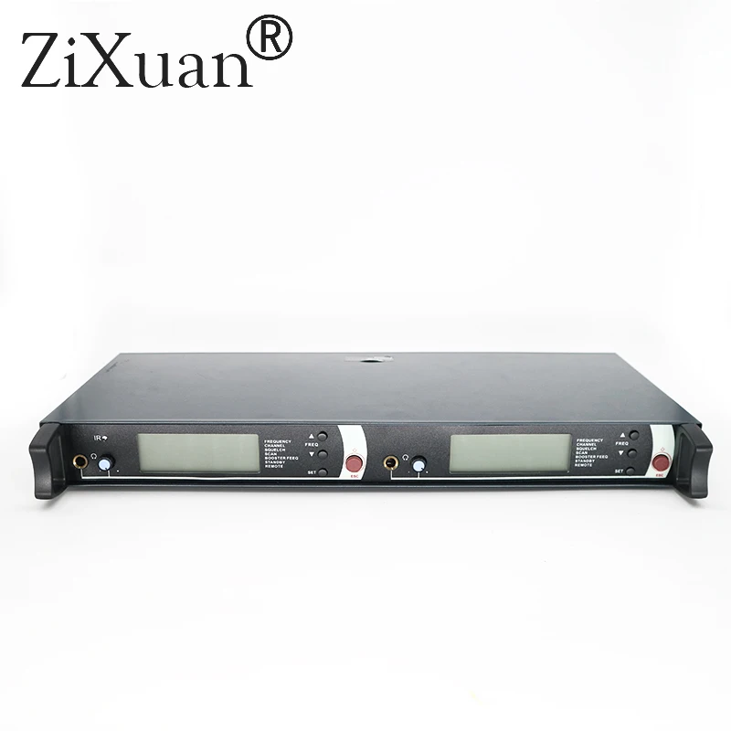 Professional EM2500 SKM100G3 EM2052 True Diversity UHF/PLL Wireless Microphone System with Dual e835 Handheld Transmitter Mic |