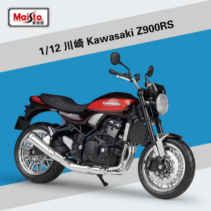 1:12 Kawasaki цельная модель мотоцикла Maisto литая автомобиля ниндзя H2R 6R 10R 14R