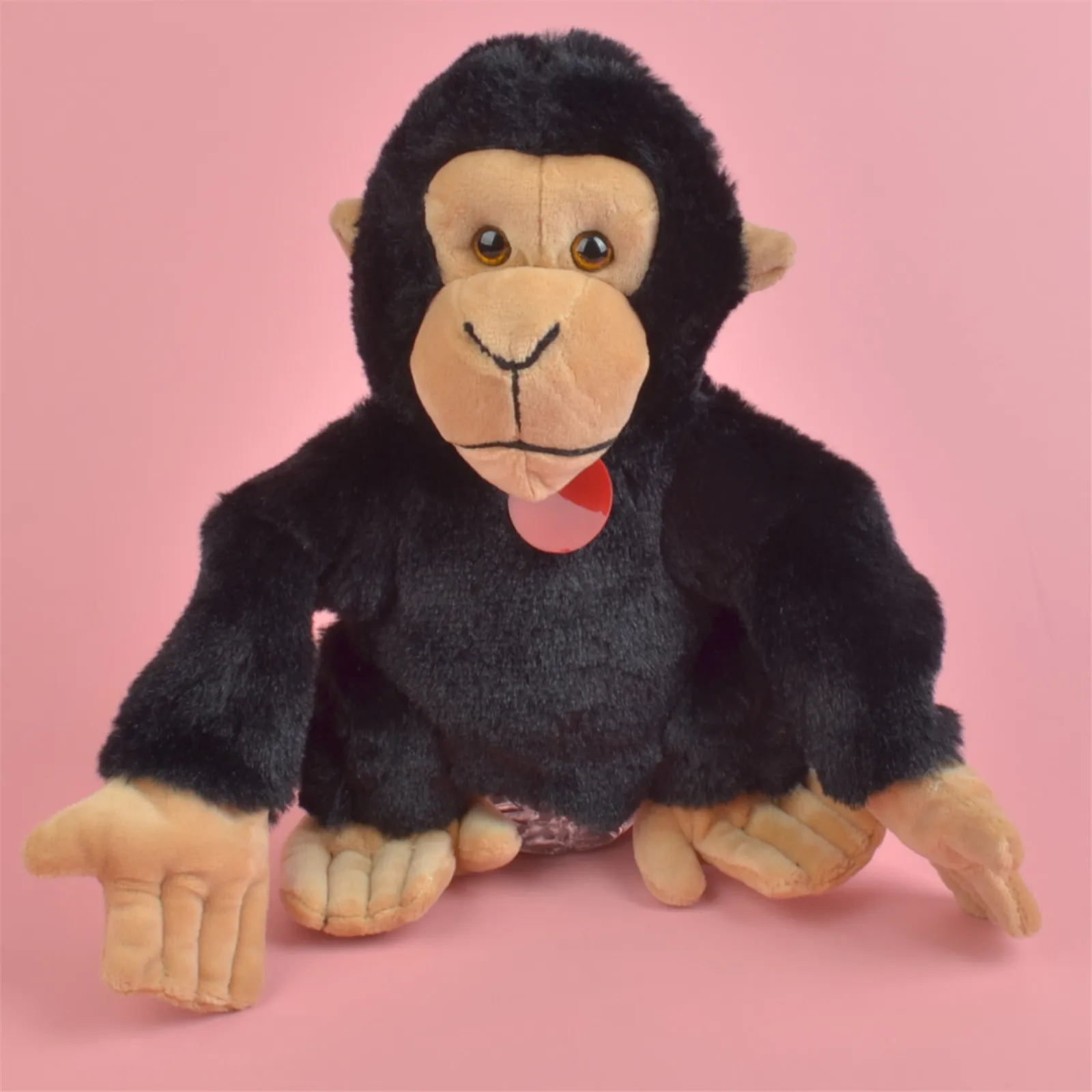 23 см животное Gorilla Брюшная кукла милая ручная мягкие большие куклы реквизит для